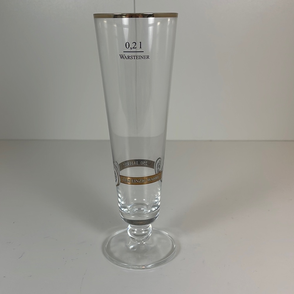 NWOT Warsteiner Beer Glass